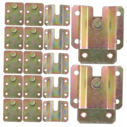 HONITANO 6 Stück Interlocking Photo Frame Hanger Teiliges Möbel Einbauhalterung Wandaufhängung Bilderrahmen Aufhängung für Stabile Kompakte Einfache Installation im Wohn und Bürobereich von HONITANO