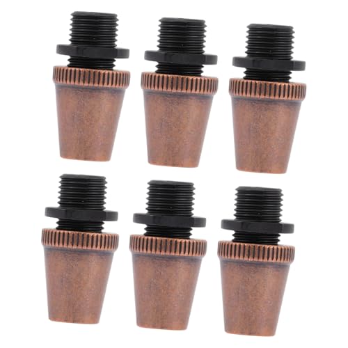 HONITANO 6 Stück Kabelklemme für Deckenlampen Schraubbefestigung zur Zugentlastung Retro design in Rotkupfer Installieren zur Kabelorganisation bei Pendelleuchten HONITANO 6 Stück Kabelklemme für Deckenlampen Schraubbefestigung zur Zugentlastung Retro design in Rotkupfer Installieren zur Kabelorganisation bei Pendelleuchten von HONITANO