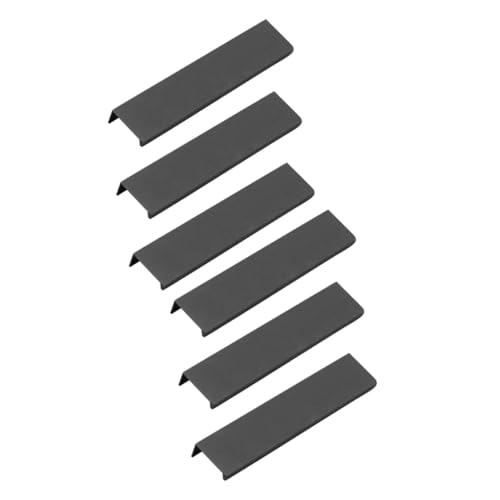 HONITANO 6 Stück Moderne Verdeckte Griffmulden aus Aluminium Langlebige Möbelgriffe für Schranktüren Küchenschränke Schubladen und Kleiderschränke Einfache Montage Lochabstand HONITANO 6 Stück Moderne Verdeckte Griffmulden aus Aluminium Langlebige Möbelgriffe für Schranktüren Küchenschränke Schubladen und Kleiderschränke Einfache Montage Lochabstand von HONITANO