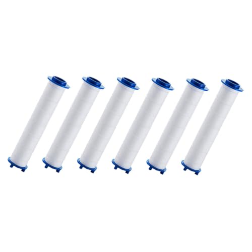 HONITANO 6 Stück Teiliges Duschfilter Ersatzset aus Hochwertigem PP Baumwollmaterial Effizienter Wasserreinigungsfilter für Handbrause Einfach zu Reinigen und Kompatibel mit Gängigen HONITANO 6 Stück Teiliges Duschfilter Ersatzset aus Hochwertigem PP Baumwollmaterial Effizienter Wasserreinigungsfilter für Handbrause Einfach zu Reinigen und Kompatibel mit Gängigen von HONITANO
