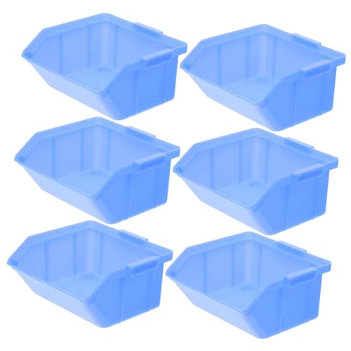 HONITANO 6 Stück Teiliges Kunststoff Aufbewahrungsbox Stapelbar Langlebig Werkzeugteile Organizer Aufbewahrungsbehälter für Garage Praktische Sortierbox für Kleinteile HONITANO 6 Stück Teiliges Kunststoff Aufbewahrungsbox Stapelbar Langlebig Werkzeugteile Organizer Aufbewahrungsbehälter für Garage Praktische Sortierbox für Kleinteile von HONITANO