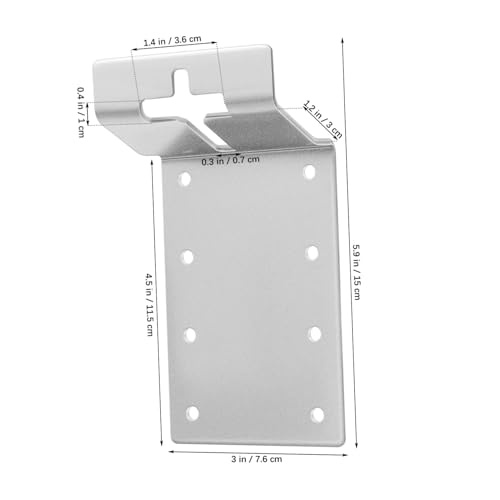 HONITANO 6 Stück Teiliges T Förmige Pfosten Halterungen aus Metall Wetterbeständig Robuste Montagehalter für Holz und Metallpfosten Vielseitig für Gartenzaun und Dekoration Geeignet HONITANO 6 Stück Teiliges T Förmige Pfosten Halterungen aus Metall Wetterbeständig Robuste Montagehalter für Holz und Metallpfosten Vielseitig für Gartenzaun und Dekoration Geeignet von HONITANO