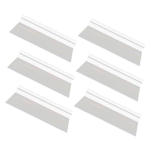 HONITANO 6 Stück Teiliges Transparentes Wandregal für Schuhe Slatwall Schuhdisplay Platzsparend für Schuhgeschäfte Boutiquen Einzelhandel Einfache Montage HONITANO 6 Stück Teiliges Transparentes Wandregal für Schuhe Slatwall Schuhdisplay Platzsparend für Schuhgeschäfte Boutiquen Einzelhandel Einfache Montage von HONITANO