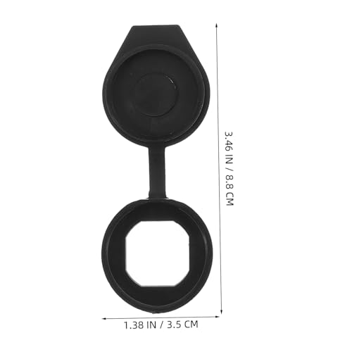 HONITANO 6 Stück Teiliges Wasserdichte Kunststoff abdeckkappen für Türschlösser Ovaler Schutzdeckel Wetterfeste Outdoor gehäuseabdeckung Staubdicht und Langlebig für Schaltschränke HONITANO 6 Stück Teiliges Wasserdichte Kunststoff abdeckkappen für Türschlösser Ovaler Schutzdeckel Wetterfeste Outdoor gehäuseabdeckung Staubdicht und Langlebig für Schaltschränke von HONITANO