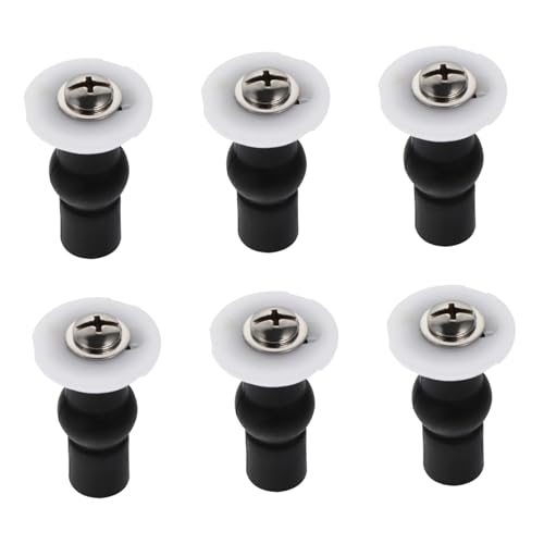HONITANO 6 Stück Teiliges Wc Sitz Befestigungsset Toilettensitz Schrauben und Ersatzset für Standard Toilettendeckel Robust Rostfrei Langlebig Einfache Montage Badezimmer Zubehör von HONITANO