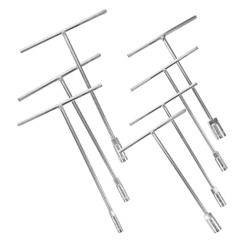 HONITANO 7 Stück Teiliges T Griff Steckschlüssel Set aus Vanadiumstahl Langlebiger T Form Schraubenschlüssel mit Tiefen Stecknüssen Flexibles Werkzeugset für Reparatur und Montage HONITANO 7 Stück Teiliges T Griff Steckschlüssel Set aus Vanadiumstahl Langlebiger T Form Schraubenschlüssel mit Tiefen Stecknüssen Flexibles Werkzeugset für Reparatur und Montage von HONITANO