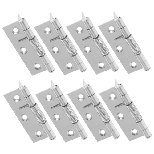HONITANO 8 Stück Teiliges Möbel Scharnier mit Automatischer Rückstellfeder Robuste Türscharniere für Schrank Holz und Glastüren Einfache Montage Langlebig und für Möbel und Küchenschränke HONITANO 8 Stück Teiliges Möbel Scharnier mit Automatischer Rückstellfeder Robuste Türscharniere für Schrank Holz und Glastüren Einfache Montage Langlebig und für Möbel und Küchenschränke von HONITANO