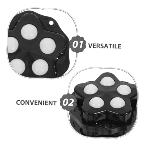 HONITANO 8 Stück Teiliges Selbstklebende Drehrollen Nylon Schwenkbar Robuste Möbelrollen für Kaffeemaschinen Küchen und Haushaltsgeräte Einfache Montage ohne Werkzeug von HONITANO