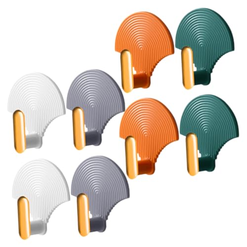 HONITANO 8 Stück Teiliges Selbstklebendes Wandhaken Starke Tragkraft Kratzfreies Design Multifunktionale Küchen Handtuchhaken Langlebiges Kunststoffmaterial Abnehmbar für Diverse HONITANO 8 Stück Teiliges Selbstklebendes Wandhaken Starke Tragkraft Kratzfreies Design Multifunktionale Küchen Handtuchhaken Langlebiges Kunststoffmaterial Abnehmbar für Diverse von HONITANO