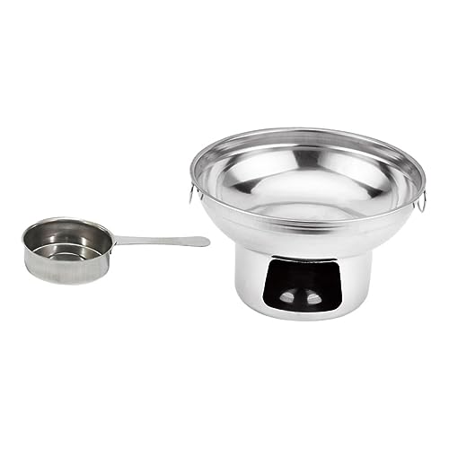 HONITANO Alkoholbrenner Camping Kochgeschirr Tragbarer Hot Pot mit Hitzebeständigem Griff Umweltfreundlich Vielseitig für Outdoor Picknick und Camping von HONITANO