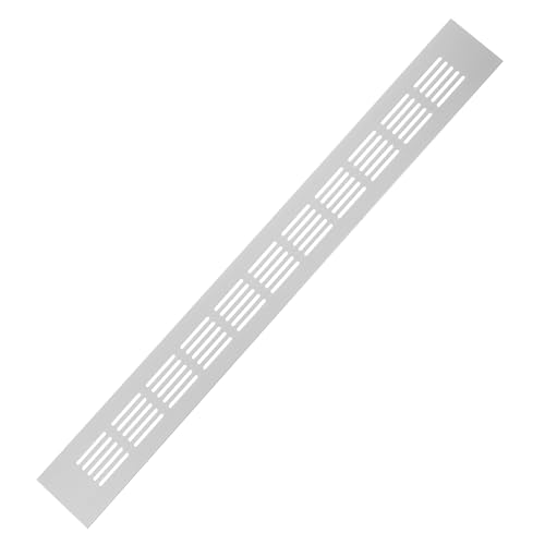 HONITANO Aluminium Möbel Lüftungsgitter Rechteckig Atmungsaktiv für Schrank und Kleiderschrank mit Bohrlöchern zur Einfachen Montage und Verbesserter Luftzirkulation HONITANO Aluminium Möbel Lüftungsgitter Rechteckig Atmungsaktiv für Schrank und Kleiderschrank mit Bohrlöchern zur Einfachen Montage und Verbesserter Luftzirkulation von HONITANO