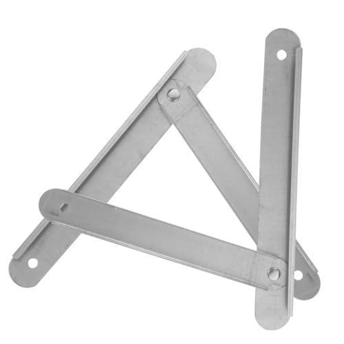 HONITANO Aluminiumlegierung Klappscharniere für Dachbodenleiter Rostfreie Verstärkte Trittleiter Scharniere Langlebige Einfache Montage Stabiler Ersatz für Haushaltsleitern HONITANO Aluminiumlegierung Klappscharniere für Dachbodenleiter Rostfreie Verstärkte Trittleiter Scharniere Langlebige Einfache Montage Stabiler Ersatz für Haushaltsleitern von HONITANO