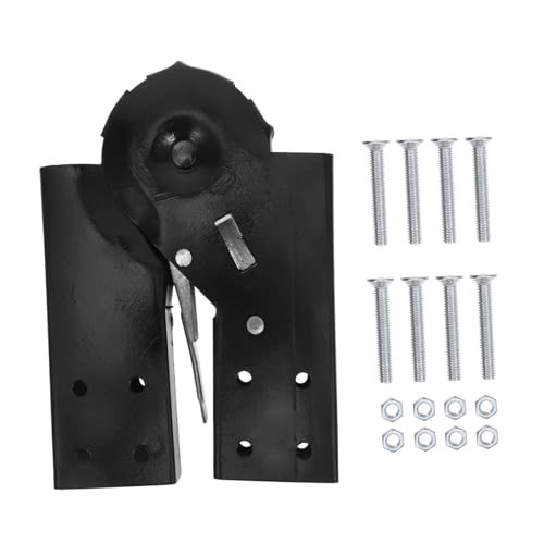 HONITANO Aluminiumlegierung Scharnier Ersatzset mit Verstärktem Leiter zugstange Klappscharnier für Dachbodenleitern Robustes Verbindungselement für Vielseitige Leiteranwendungen von HONITANO