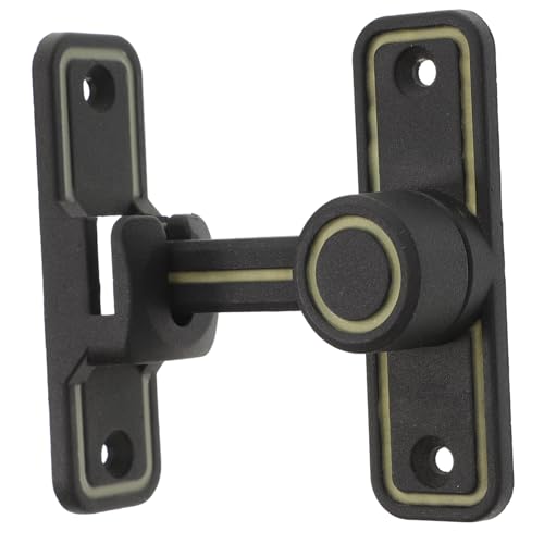 HONITANO Anti diebstahl Türschloss aus Zinklegierung Nachtleuchtender Türriegel Einfache Montage ohne Bohren für Innenräume Wie Schlafzimmer Badezimmer Garagen und Küchen Schwarz HONITANO Anti diebstahl Türschloss aus Zinklegierung Nachtleuchtender Türriegel Einfache Montage ohne Bohren für Innenräume Wie Schlafzimmer Badezimmer Garagen und Küchen Schwarz von HONITANO