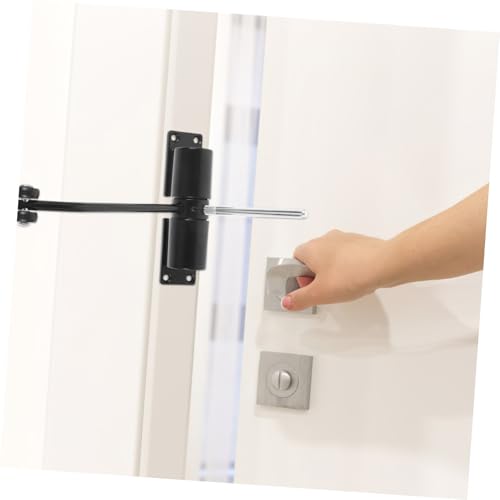 HONITANO Automatischer Türschließer Schwarz mit Silent Design Einstellbare Schließkraft Praktischer Türschließer für Haustür Tor und Innenbereich Einfache Montage Links Rechts Schutz vor HONITANO Automatischer Türschließer Schwarz mit Silent Design Einstellbare Schließkraft Praktischer Türschließer für Haustür Tor und Innenbereich Einfache Montage Links Rechts Schutz vor von HONITANO