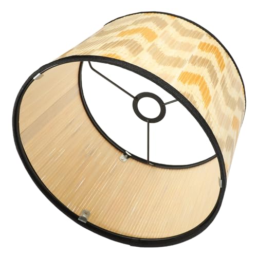 HONITANO Boho Lampenschirm Deckenlampe Lampenschirm Zubehör Warmes Licht Wohnzimmer Schlafzimmer Hängeleuchte Dekorationsschirm Langlebig und Leicht zu Reinigen von HONITANO