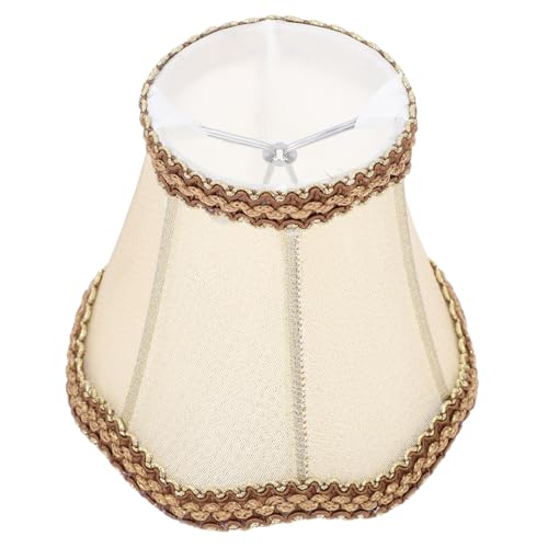 HONITANO Chic Lampenschirm geschwungen Lichtabdeckung Langlebig Fein Verarbeitet Warmes Licht für Wohnzimmer Schlafzimmer Einfach zu Montieren Modernes Design von HONITANO