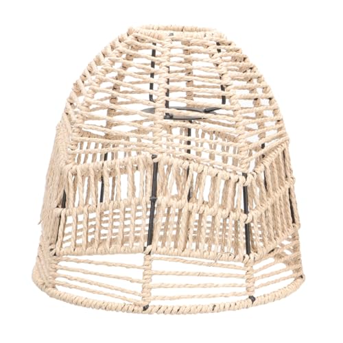 HONITANO Chinesischer Stil Lampenschirm aus Imitations Rattan Handgewebt Langlebig und Robust Dekorativer Lampenschirm für Hängelampe und Stehlampe Geeignet für Wohn und Esszimmer Stilvolle HONITANO Chinesischer Stil Lampenschirm aus Imitations Rattan Handgewebt Langlebig und Robust Dekorativer Lampenschirm für Hängelampe und Stehlampe Geeignet für Wohn und Esszimmer Stilvolle von HONITANO