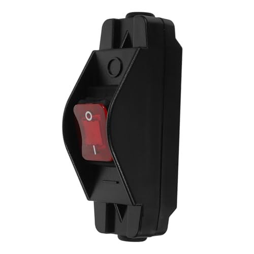 HONITANO Dpdt Momentaner Wippschalter mit LED Kontrollleuchte Polumschalter für Gleichstrommotor Leistungsstark Belastbar Schnelle Polumkehr für Dc Motorsteuerung von HONITANO