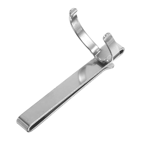 HONITANO Edelstahl Gürtelclip für Taschenlampen Verstellbarer Rutschfester Halter für langlebiger Multifunktionaler Metallclip Praktische Befestigung für Outdoor und Arbeit HONITANO Edelstahl Gürtelclip für Taschenlampen Verstellbarer Rutschfester Halter für langlebiger Multifunktionaler Metallclip Praktische Befestigung für Outdoor und Arbeit von HONITANO