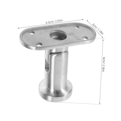 HONITANO Edelstahl Handlaufhalterung Treppenstütze Robust Verstellbar für Innen Außen Handlauf Treppe Kompatibel Einfache Montage Stilvoll Langlebig HONITANO Edelstahl Handlaufhalterung Treppenstütze Robust Verstellbar für Innen Außen Handlauf Treppe Kompatibel Einfache Montage Stilvoll Langlebig von HONITANO