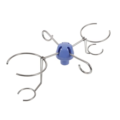 HONITANO Edelstahl Infusionsständer Haken Ersatzhalter Robust Mehrfach Aufhänger Infusionszubehör Medizin Metallhaken Tragbar Einfach Installierbar von HONITANO