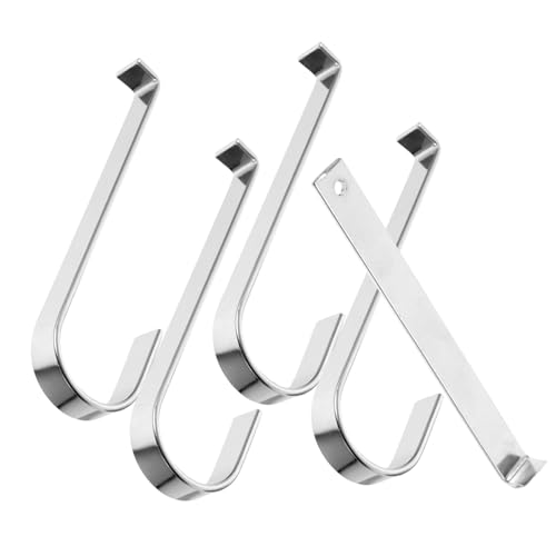 HONITANO Edelstahl Siding Haken mit Hebel Rostfrei Keine Bohrung Stabile Vinylseitenwand Clips Praktische Aufhängung für Dekorationen Leichtgewichte für Licht Kranz Kamera Briefkasten HONITANO Edelstahl Siding Haken mit Hebel Rostfrei Keine Bohrung Stabile Vinylseitenwand Clips Praktische Aufhängung für Dekorationen Leichtgewichte für Licht Kranz Kamera Briefkasten von HONITANO