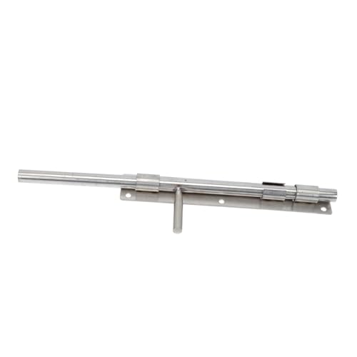 HONITANO Edelstahl Tür Riegel Robust Wasserfest Langlebig Verstärkter Outdoor Zaun und Fensterriegel Präzise Gefertigt für Gartentore und Hausfenster Einfache Montage Teilig von HONITANO