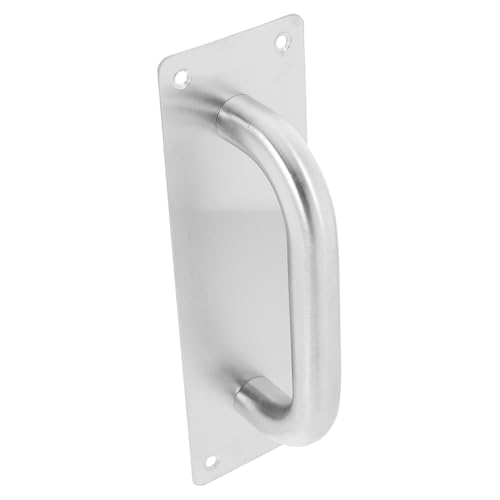 HONITANO Edelstahl Türgriff mit Platte Rostfrei Verschleißfest Kleines Modell Push Pull Türgriff für Scheunentore Garagentore Gewerbetüren Einsetzbar Modernes Design Einfache Handhabung HONITANO Edelstahl Türgriff mit Platte Rostfrei Verschleißfest Kleines Modell Push Pull Türgriff für Scheunentore Garagentore Gewerbetüren Einsetzbar Modernes Design Einfache Handhabung von HONITANO