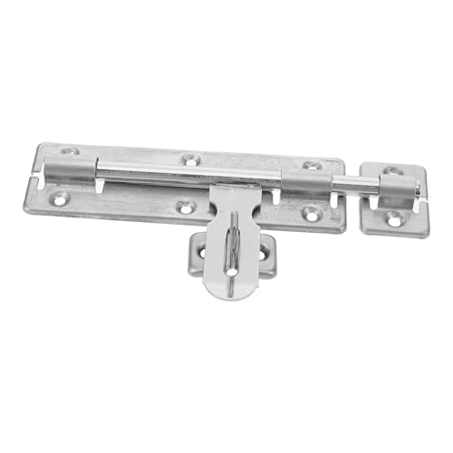 HONITANO Edelstahl Türschieber Riegel Stabile Torsicherung mit Einfachem Schiebemechanismus für Innentüren und Schiebetüren ohne Bohren HONITANO Edelstahl Türschieber Riegel Stabile Torsicherung mit Einfachem Schiebemechanismus für Innentüren und Schiebetüren ohne Bohren von HONITANO