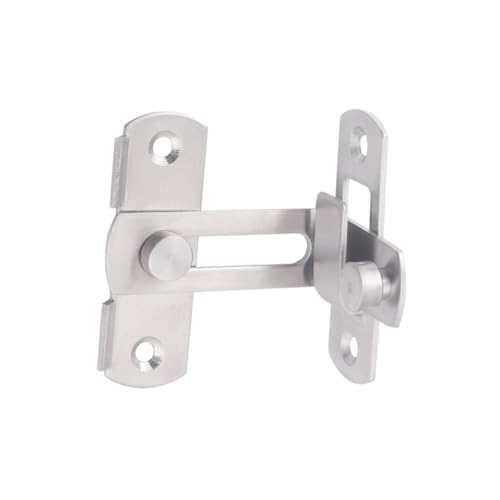 HONITANO Edelstahl Türschloss Riegel Schiebetür Schloss Buckle Lock für Fenster Schrank Bad Rostfrei Robust Einfach zu Montieren Vielseitig für Haushalt Hotel Möbel und Kleintierkäfig HONITANO Edelstahl Türschloss Riegel Schiebetür Schloss Buckle Lock für Fenster Schrank Bad Rostfrei Robust Einfach zu Montieren Vielseitig für Haushalt Hotel Möbel und Kleintierkäfig von HONITANO