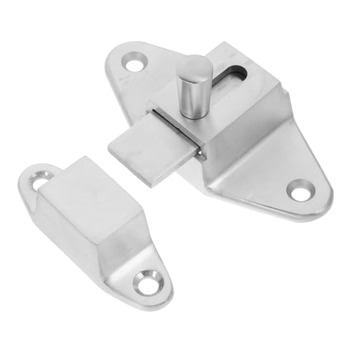 HONITANO Edelstahl Türschloss Riegel Schiebetür Sicherheitsschloss Präzisionsguss Heavy duty Bolzenriegel für Bad Tür Garage Gewerblich HONITANO Edelstahl Türschloss Riegel Schiebetür Sicherheitsschloss Präzisionsguss Heavy duty Bolzenriegel für Bad Tür Garage Gewerblich von HONITANO