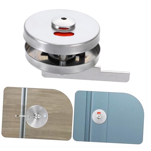 HONITANO Edelstahl Türschloss mit Belegtanzeige Einfach zu Montierender Wc Riegel für Gemeinsame Badezimmer Sichtbarer Indikator Robustes Design Geeignet für Trennwände und Toilettentüren HONITANO Edelstahl Türschloss mit Belegtanzeige Einfach zu Montierender Wc Riegel für Gemeinsame Badezimmer Sichtbarer Indikator Robustes Design Geeignet für Trennwände und Toilettentüren von HONITANO