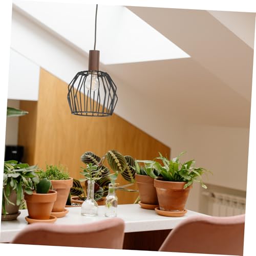 HONITANO Eisen Lampenschirm für Pendelleuchte Dekorativer Metall Lampenschirm mit Glatter Oberfläche für Esszimmer und Wohnzimmer Einfache Montage von HONITANO