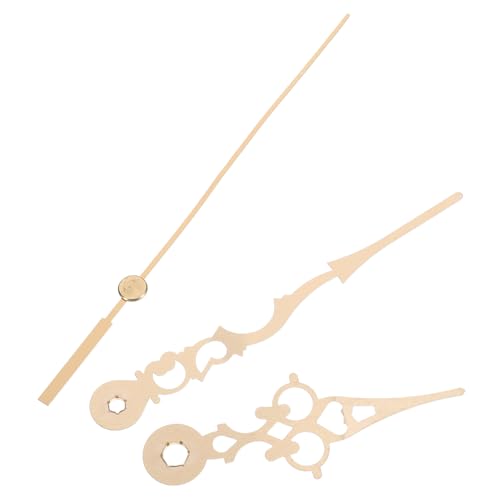 HONITANO Elegante Goldene Uhrzeiger aus Aluminium Robustes Teiliges als Uhrersatzteile für DIY Wanduhren Geeignet zum Reparieren Ersetzen und Individuellen Gestalten von Uhren HONITANO Elegante Goldene Uhrzeiger aus Aluminium Robustes Teiliges als Uhrersatzteile für DIY Wanduhren Geeignet zum Reparieren Ersetzen und Individuellen Gestalten von Uhren von HONITANO