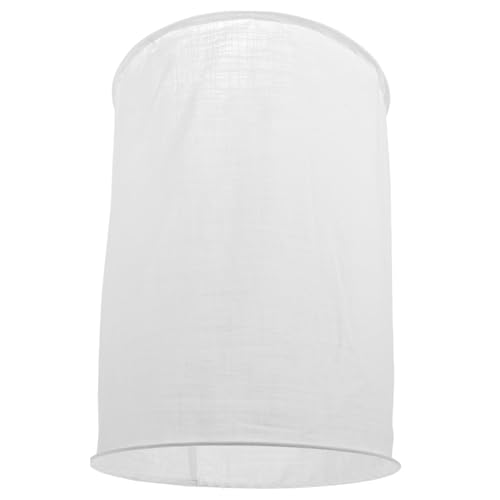 HONITANO Faltbarer Stofflampenschirm Weiß für Hängeleuchte Deckenleuchte Lampenschirm Abdeckung Elegante Dekoration für Wohnzimmer Schlafzimmer Boho Stil HONITANO Faltbarer Stofflampenschirm Weiß für Hängeleuchte Deckenleuchte Lampenschirm Abdeckung Elegante Dekoration für Wohnzimmer Schlafzimmer Boho Stil von HONITANO