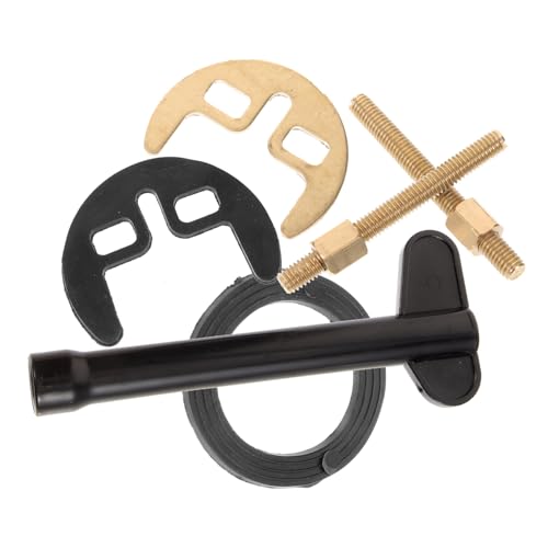 HONITANO Faucet Fixing Tool aus Kupfer Einloch Installationsset mit Unterlegscheibe und Schrauben für Heiße und Kalte Wasserhähne Einfache Montage für Küchen und Badarmaturen HONITANO Faucet Fixing Tool aus Kupfer Einloch Installationsset mit Unterlegscheibe und Schrauben für Heiße und Kalte Wasserhähne Einfache Montage für Küchen und Badarmaturen von HONITANO