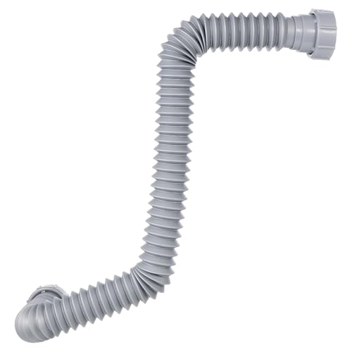 HONITANO Flexibler Doppelköpfiger Abflussrohr Verlängerungsschlauch für Küchenspüle Korrosionsbeständiges Kunststoff siphonrohr Dehnbar und Biegsam Einfache Montage mit Dichtendem HONITANO Flexibler Doppelköpfiger Abflussrohr Verlängerungsschlauch für Küchenspüle Korrosionsbeständiges Kunststoff siphonrohr Dehnbar und Biegsam Einfache Montage mit Dichtendem von HONITANO