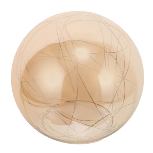 HONITANO Glas Lampenschirm Kugel Aluminium Modern Molekular Design Warmes Licht Wohnzimmer Schlafzimmer Deckenleuchte Ersatzschirm von HONITANO