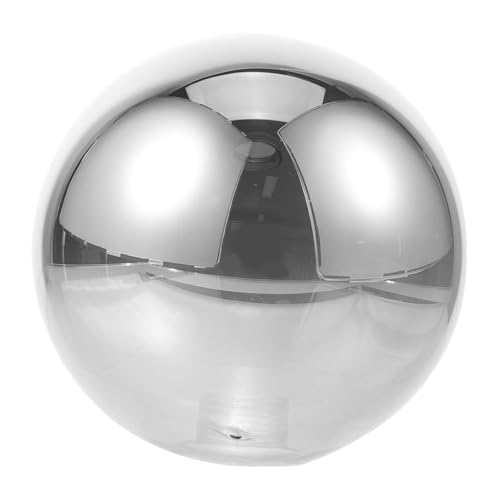 HONITANO Glaskugel Lampenschirm Ersatz Ømm Fassung Rauchgrau Glas Kugelförmiger Lampenschirm für Wohnzimmer Schlafzimmer Esszimmer Beleuchtung von HONITANO
