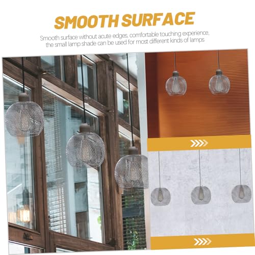 HONITANO Handgefertigter Lampenschirm aus Offenem Eisen draht Schützender Pendelleuchten käfig Vintage Stil für Wohnzimmer Küche Büro Einfache Montage Langlebig Dekorativ HONITANO Handgefertigter Lampenschirm aus Offenem Eisen draht Schützender Pendelleuchten käfig Vintage Stil für Wohnzimmer Küche Büro Einfache Montage Langlebig Dekorativ von HONITANO