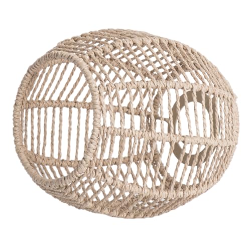 HONITANO Handgewebter Pendelleuchten Lampenschirm aus Naturmaterial Rustikal und Boho Stil Deckenlampe für Küche Bad und Wohnräume Installieren Vielseitig Dekorativ Geeignet Gelb HONITANO Handgewebter Pendelleuchten Lampenschirm aus Naturmaterial Rustikal und Boho Stil Deckenlampe für Küche Bad und Wohnräume Installieren Vielseitig Dekorativ Geeignet Gelb von HONITANO
