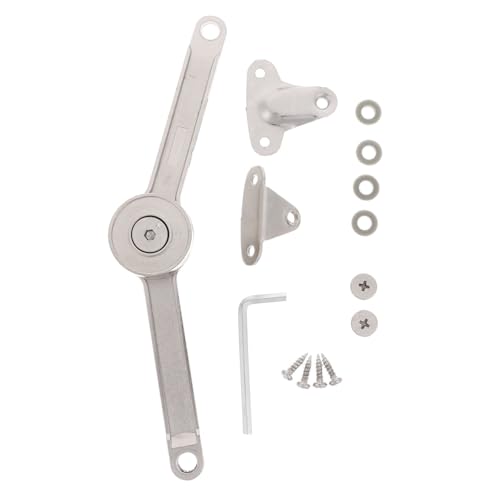 HONITANO Hochwertige Gasdruckfeder C Förmig Vernickelt Verstellbare Lift Up Scharniere mit Soft Close Funktion Robuste Unterstützung für Küchenschrank und Klapptüren Stoßsicher und HONITANO Hochwertige Gasdruckfeder C Förmig Vernickelt Verstellbare Lift Up Scharniere mit Soft Close Funktion Robuste Unterstützung für Küchenschrank und Klapptüren Stoßsicher und von HONITANO