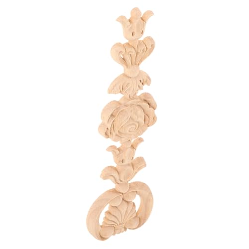 HONITANO Holzornament Applique Unbemalt Schnitzerei Möbelverzierung Holzdeko für DIY Wohnzimmer Kommode Möbeldekoration Langlebig Künstlerisch HONITANO Holzornament Applique Unbemalt Schnitzerei Möbelverzierung Holzdeko für DIY Wohnzimmer Kommode Möbeldekoration Langlebig Künstlerisch von HONITANO
