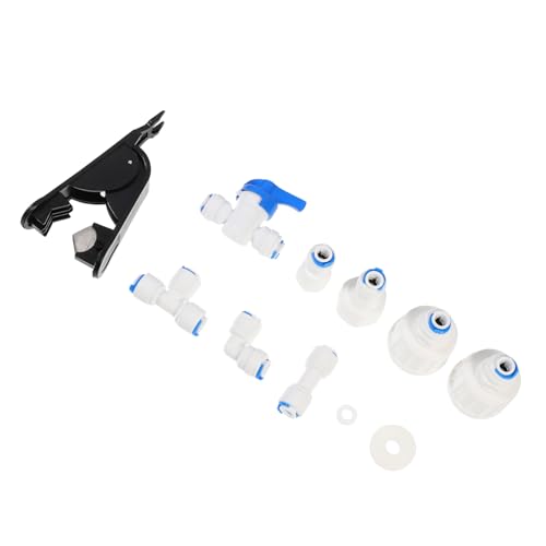 HONITANO Ice Maker Teilig Wasserzulauf Adapter Kit Langlebig Einfach zu Montieren für Eismaschine Kühlschrank Kaffeemaschine Zubehör HONITANO Ice Maker Teilig Wasserzulauf Adapter Kit Langlebig Einfach zu Montieren für Eismaschine Kühlschrank Kaffeemaschine Zubehör von HONITANO