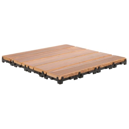 HONITANO Interlocking Terrassenfliesen aus Langlebigem Wasserfestem für Balkon Garten und Terrasse Einfache Rustikale Teiliges Wetterbeständig Praktische Bodengestaltung HONITANO Interlocking Terrassenfliesen aus Langlebigem Wasserfestem für Balkon Garten und Terrasse Einfache Rustikale Teiliges Wetterbeständig Praktische Bodengestaltung von HONITANO