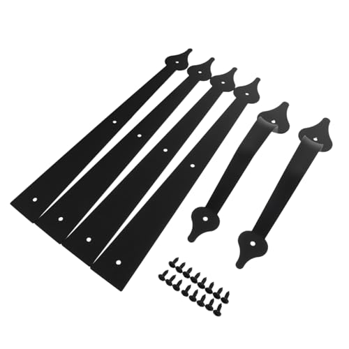 HONITANO Iron Art Türgriff aus Kohlenstoffstahl Dekorativer Scheunentürgriff Robustes Scharniergriff Einfache Montage Langlebig und Praktisch für Garagen und Scheunentüren HONITANO Iron Art Türgriff aus Kohlenstoffstahl Dekorativer Scheunentürgriff Robustes Scharniergriff Einfache Montage Langlebig und Praktisch für Garagen und Scheunentüren von HONITANO