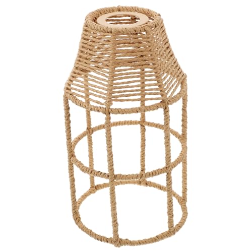 HONITANO Japanischer Stil Lampenschirm Deckenlampe Hängelampe aus Robustem Geflochtenem Material Rustikales Design für Wohnzimmer Schlafzimmer Dekoration Einfache Montage Langlebig und HONITANO Japanischer Stil Lampenschirm Deckenlampe Hängelampe aus Robustem Geflochtenem Material Rustikales Design für Wohnzimmer Schlafzimmer Dekoration Einfache Montage Langlebig und von HONITANO
