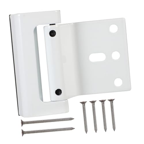 HONITANO Kindersichere Türverstärkung aus Aluminiumlegierung Fach Stärkerer Türschloss Riegel mit Federverschluss Innentür Sicherheitsschloss für Haustür und Weiße Türsicherung für HONITANO Kindersichere Türverstärkung aus Aluminiumlegierung Fach Stärkerer Türschloss Riegel mit Federverschluss Innentür Sicherheitsschloss für Haustür und Weiße Türsicherung für von HONITANO