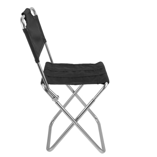 HONITANO Klappbarer Campingstuhl Faltbarer Leichter Outdoor Hocker mit Großer Tragfähigkeit Kompakt und Angenehm für Angeln Strand Garten Picknick und Reisen Inklusive Tragetasche von HONITANO